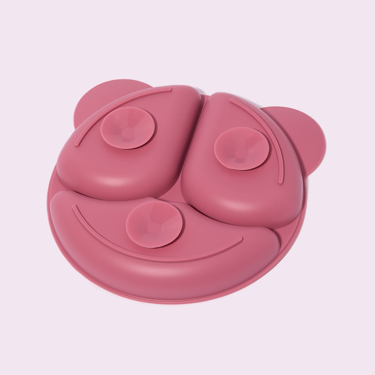 Silicone Bear Baby Suction Plate