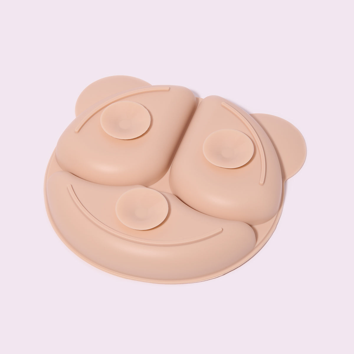 Silicone Bear Baby Suction Plate